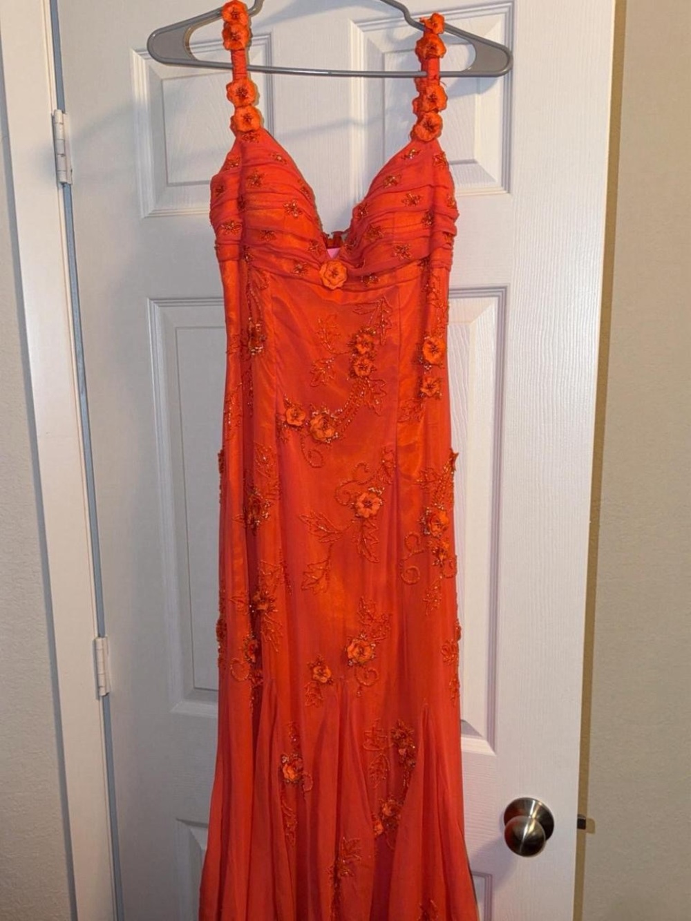 Scala Embroidered Embellished maxi Dress